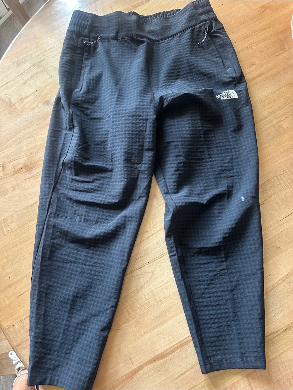 The North Face Men's Black Textured Jogger Pants